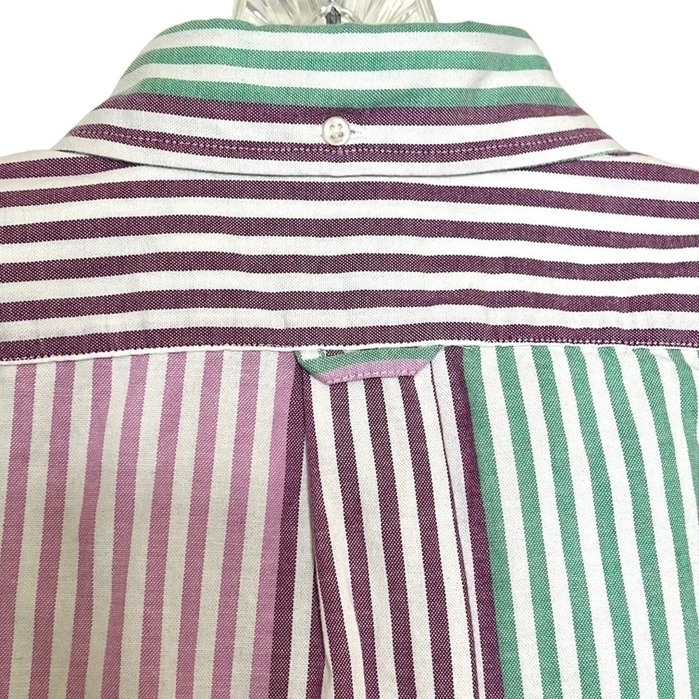 J. Crew Mens The Broken-In Oxford Short Sleeve Button Down Shirt Size Medium NWT